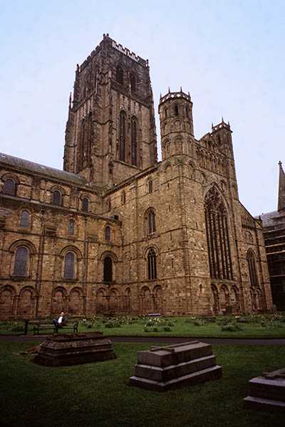 Durham escorts worshipping in Durham cathedral